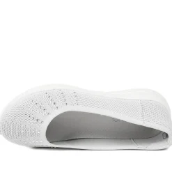 Wide Fit Memory Foam Sporty Pumps - Grey