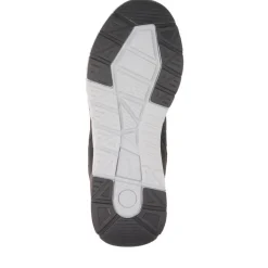 Wide-Fit Memory Foam Trainers - Black