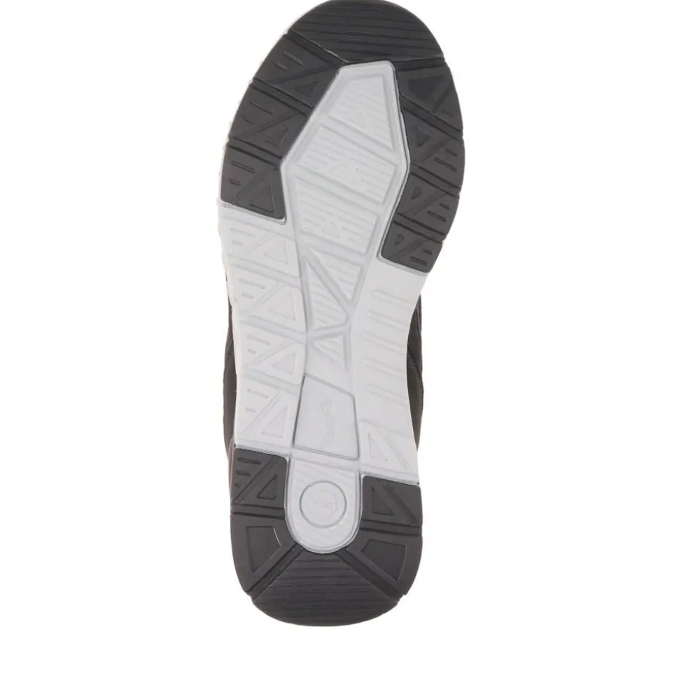 Wide-Fit Memory Foam Trainers - Black