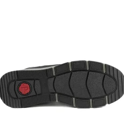 Wide Fit Rugged Lace Up Trainers - Grey