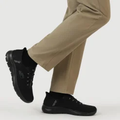 Wide Fit Skechers Slip-ins: Summits - High Range - Black