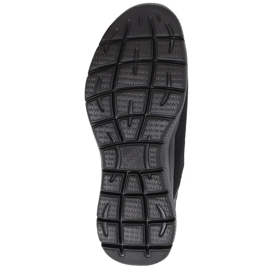 Wide Fit Skechers Slip-ins: Summits - High Range - Black