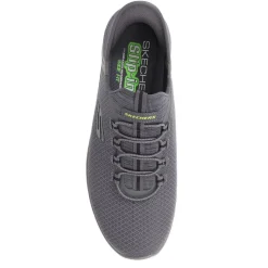 Wide Fit Skechers Slip-ins: Summits - High Range - Charcoal