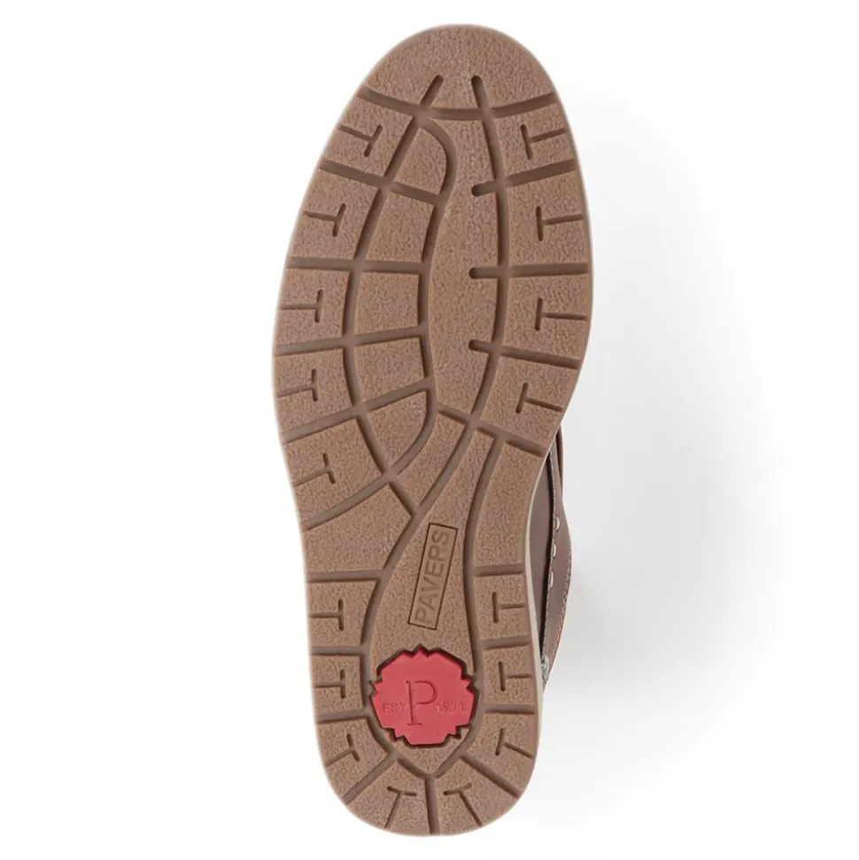 Wide Fit Slip-On Trainers - Tan