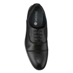 Wide Fit Smart Lace Up Shoes - Black
