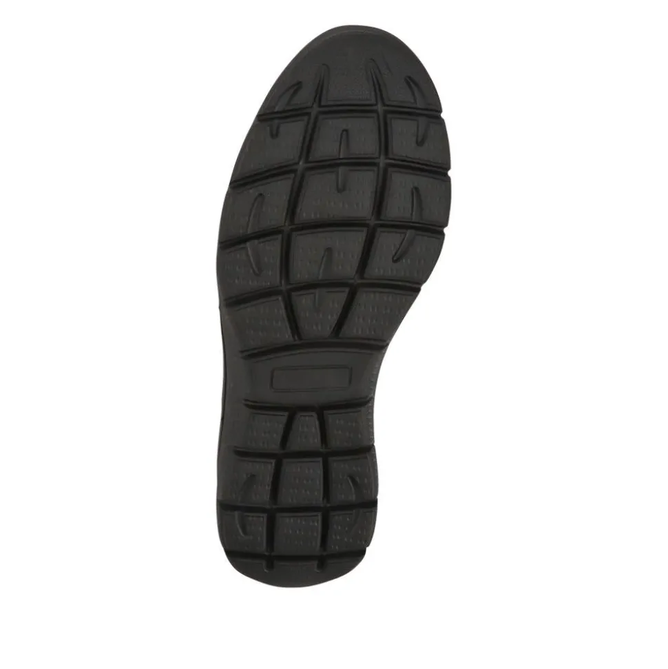 Wide Fit Smart Leather Shoes - Black