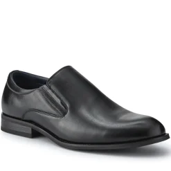 Wide Fit Smart Slip On Shoes - Black