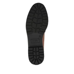 Wide Fit Tasselled Moccasins - Tan