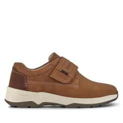Wide-Fitting Casual Shoes - Mocha