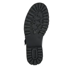 Wide Fit Touch-Fasten Chunky Mary Janes - Black