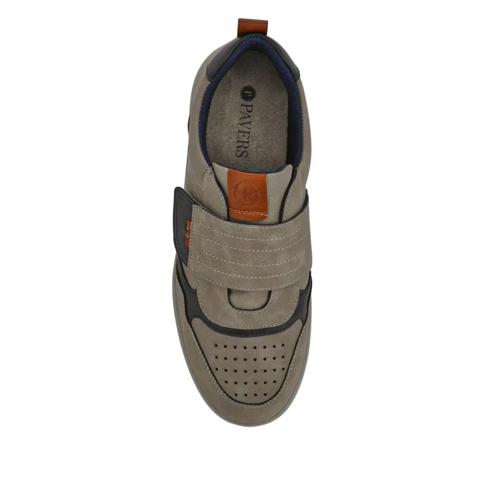 Wide-Fit Touch-Fasten Comfort Shoes - Grey