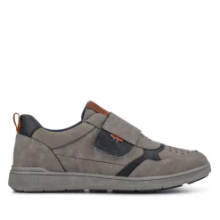 Wide-Fit Touch-Fasten Comfort Shoes - Grey