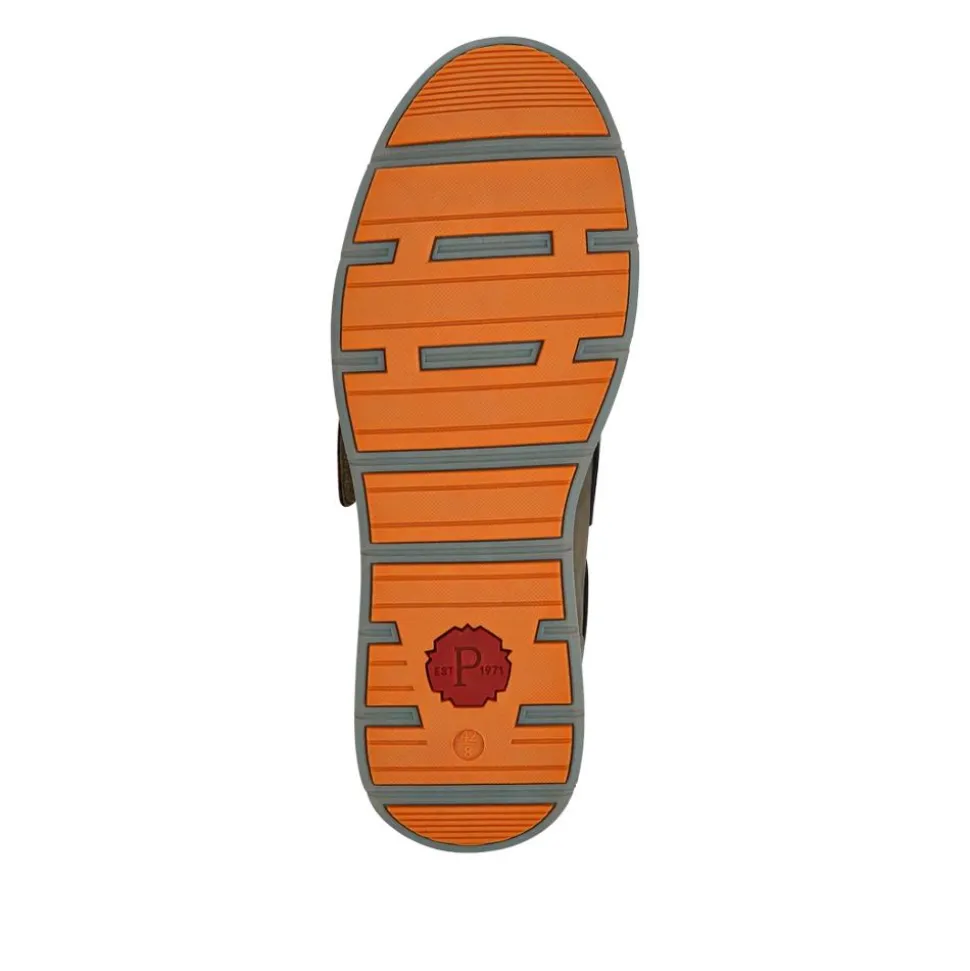 Wide-Fit Touch-Fasten Comfort Shoes - Khaki