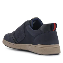 Wide-Fit Touch-Fasten Comfort Shoes - Navy