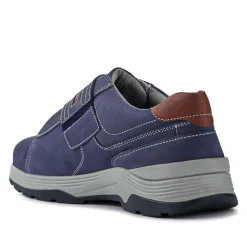Wide-Fit Touch-Fasten Shoes - Navy