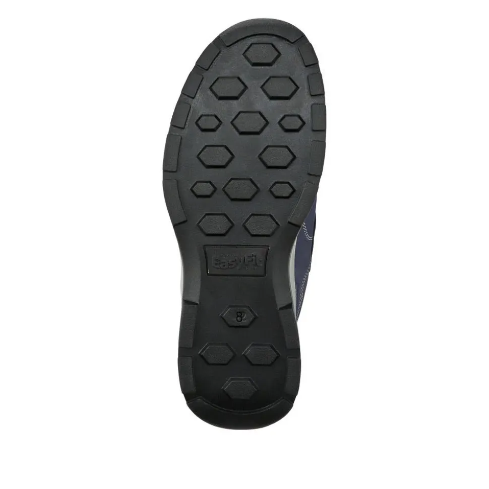 Wide-Fit Touch-Fasten Shoes - Navy