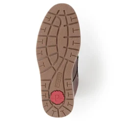 Wide Fit Touch-Fasten Trainers - Brown