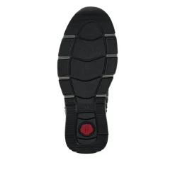 Wide Fit Walking Boots With Bungee Laces - Black