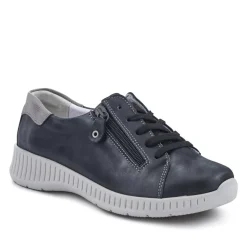 Wide-Fit Zip-Fastening Trainers - Black