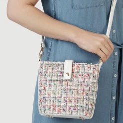 Woven Cross-Body Bag - Multi