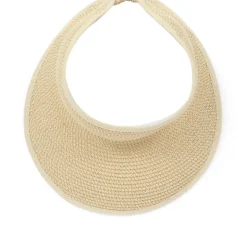 Woven Sun Visor - Beige