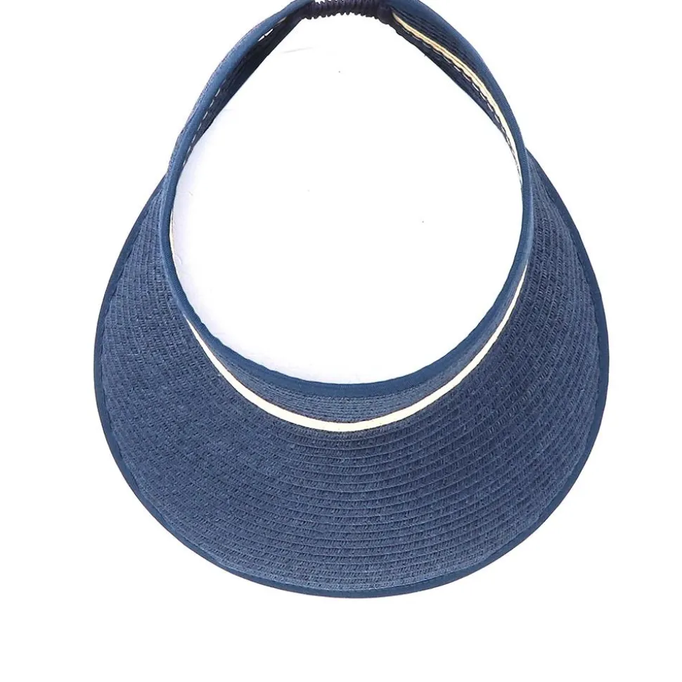 Woven Sun Visor - Navy