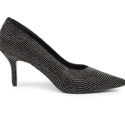 Yanna Embellished Court Shoes - Pewter