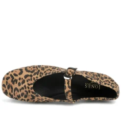 Ysabel Leather Mary Janes - Leopard