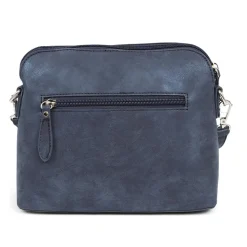 Zip-Fasten Crossbody Bag - Navy