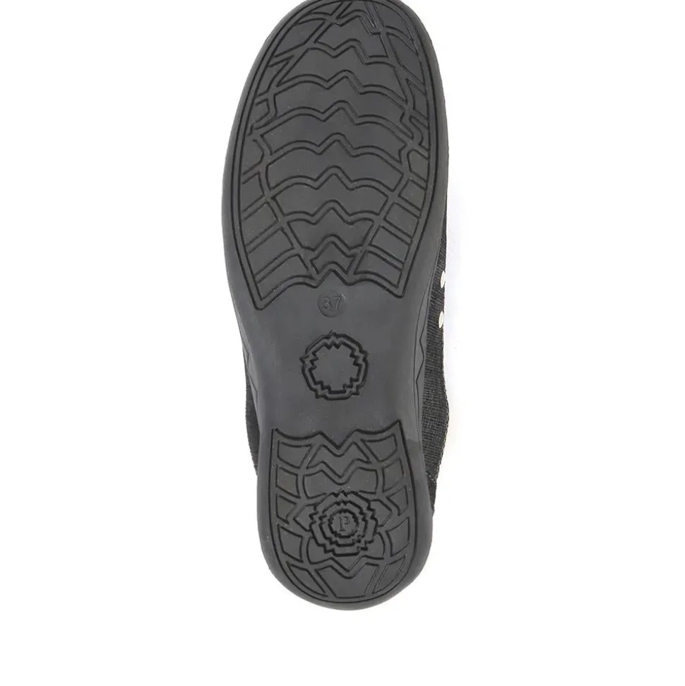 Zip Fastening Trainers - Black