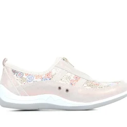 Zip Fastening Trainers - Floral