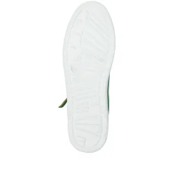 Zip Up Chunky Platform Trainers - Green