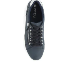 Zip Up Chunky Platform Trainers - Navy