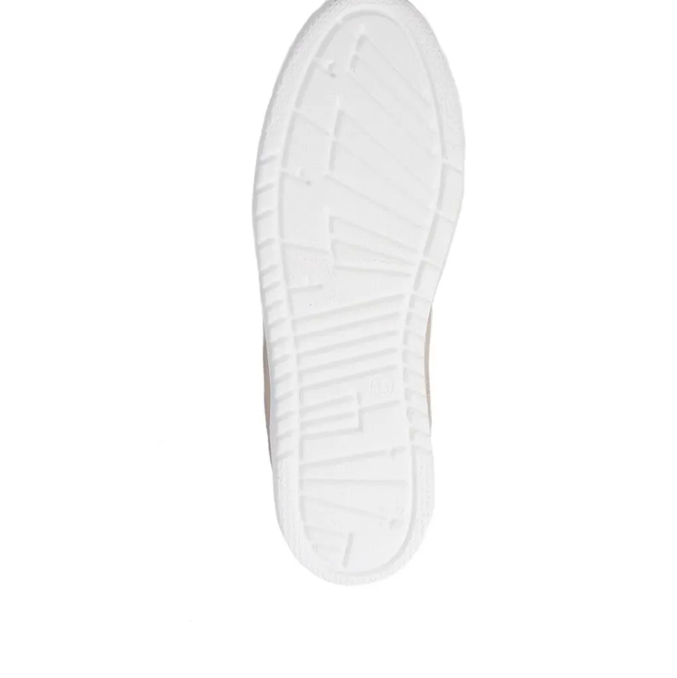 Zip Up Chunky Platform Trainers - Soft Gold