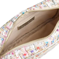 Zip Up Shoulder Bag - Multi