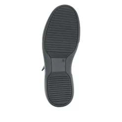 Zip-Up Slip-On Shoes - Black Sparkle